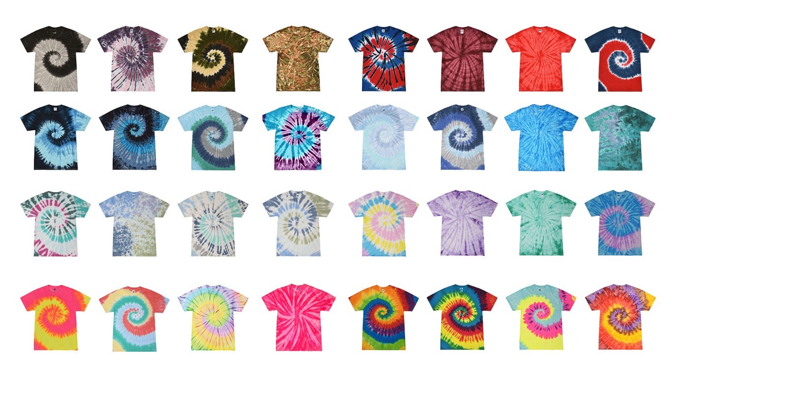 gildan tie dye shirts bulk